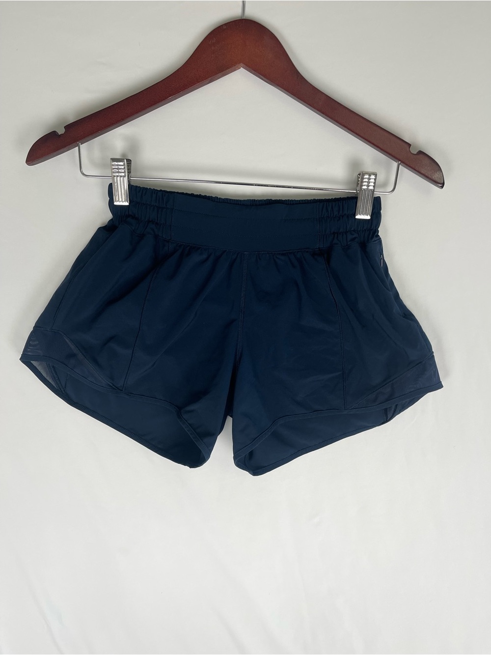 lululemon athletica Navy Athletic Shorts with Elastic Waistband